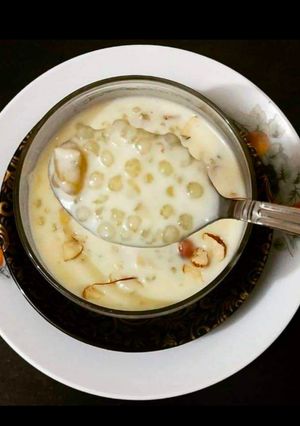 साबूदाना खीर (sabudana kheer recipe in Hindi) रेसिपी मुख्य फोटो