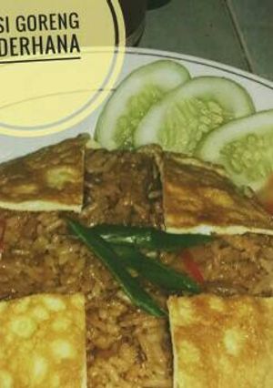 Foto resep Nasi goreng sederhana
