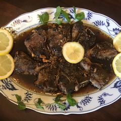 A picture of California Farm Greek Grilled Lamb Chops.