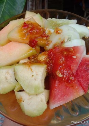 Foto resep Rujak buah