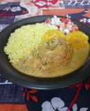 Pollo en Salsa de Maní