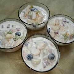 A picture of Fruit cream.