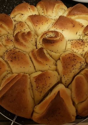 Une photo de -Pain tournesol au fromage-