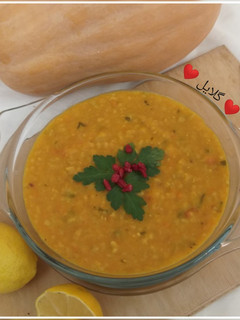 عکسی از دستور سوپ کدو حلوایی 😋