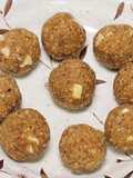 Coconut jaggery ladoos