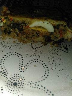Una foto de Pascualina saludable con harina de arroz