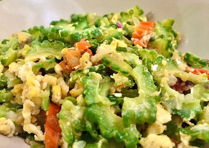 Anti Ribet, Buat Tumis Pare Telur Kekinian