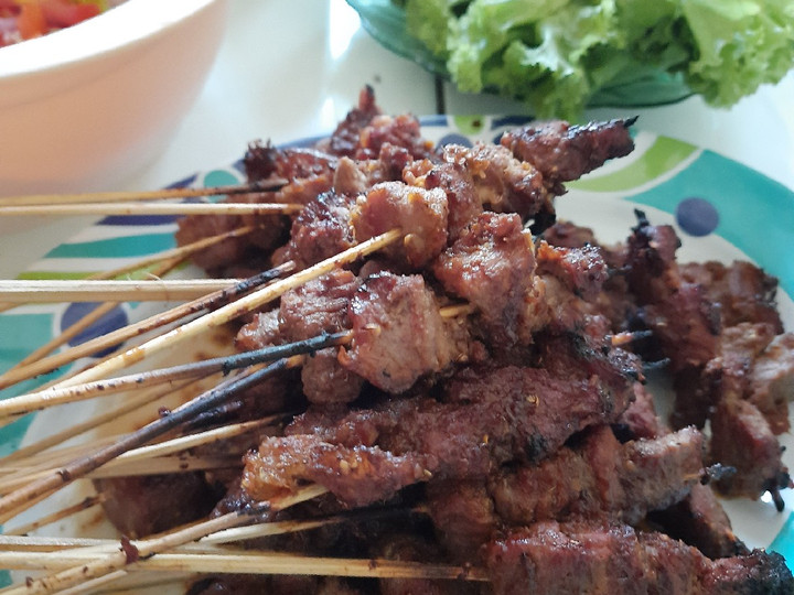 Resep Sate Maranggi Empuk Enak Anti Gagal