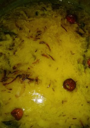 A picture of Mong masoor mix daal.