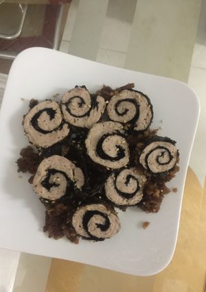 Hình của món Chả rong biển.