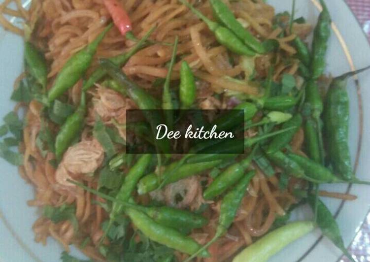 Resep Mie goreng kuning Anti Gagal