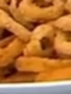 Una foto de Aros de cebolla