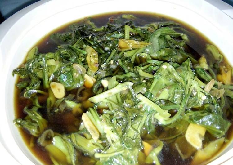 Resep Tumis daun ginseng Anti Gagal