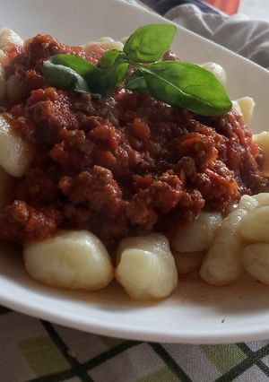 Una foto de 🍝Ñoquis de papa 🍝