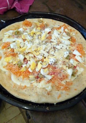 Una foto de Pizza vegetariana!🍕