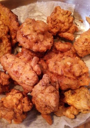 Una foto de Buñelos de brócoli