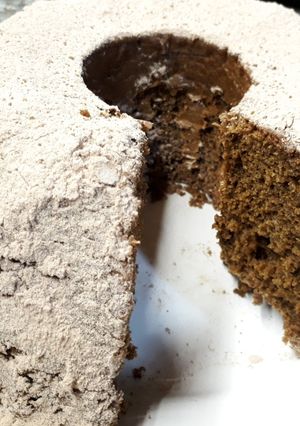 Una foto de Torta de café batido