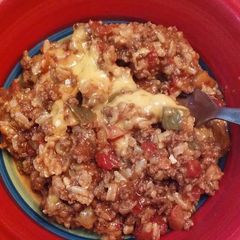 A picture of One Pot Stuffed Pepper Casserole.