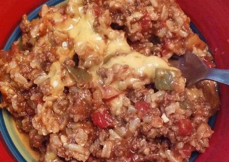 Recipe of Perfect One Pot Stuffed Pepper Casserole