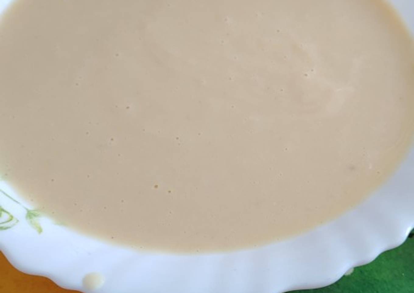 Crema de calabacín