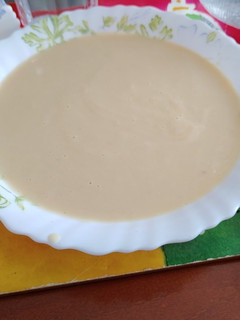 Una foto de Crema de calabacín