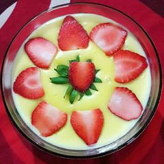 A picture of Fruit custard: -.