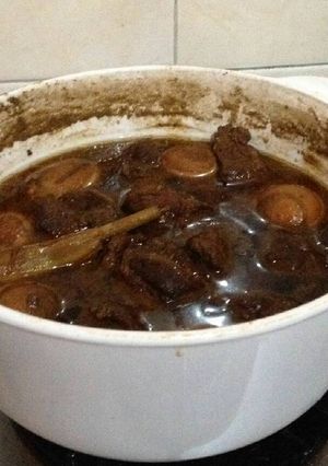 Foto resep Semur daging & telur