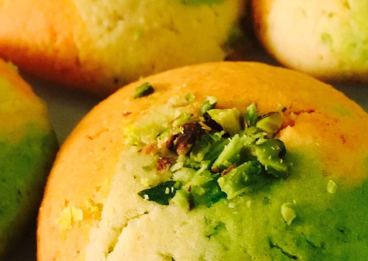Recipe of Quick Tricolour Cookies