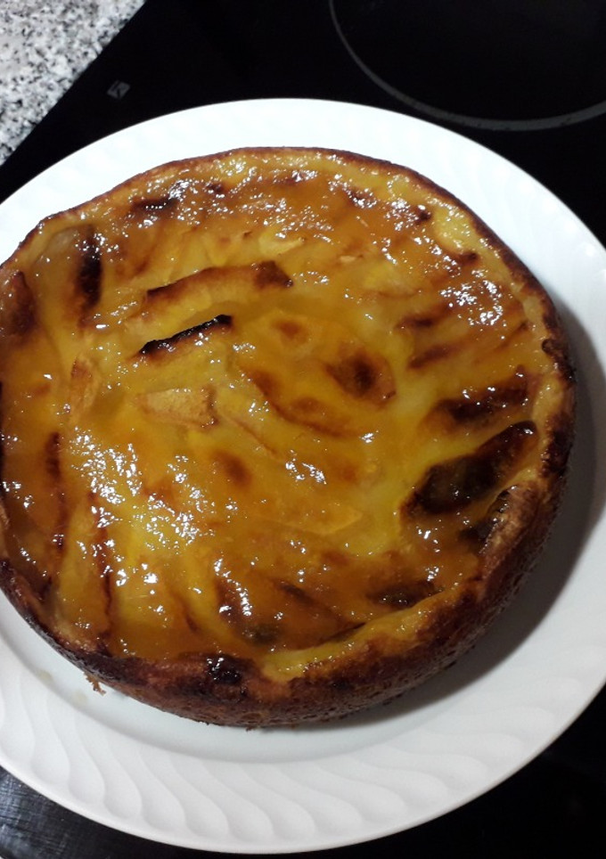 Una foto de Tarta de manzana facilísima