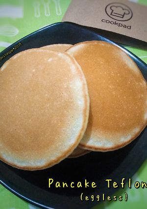 Foto resep Pancake teflon (eggless)