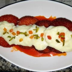 A picture of Shahi tukda.
