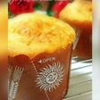 Lemon cheese muffin