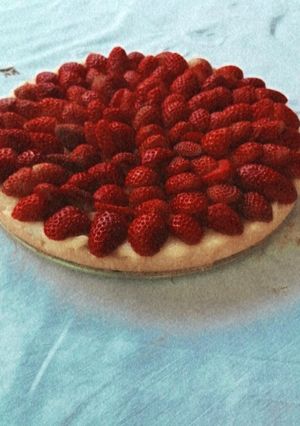 Una foto de Tarta de frutillas