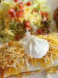 Beef and Bean Burrito