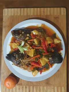 Foto resep Ikan nila asam manis kampung