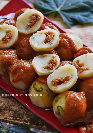 Foto resep Cilok Isi Abon