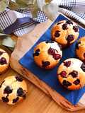💚 Bánh Cupcake Việt Quất Nhân Sô Cô La (Vegetarian)