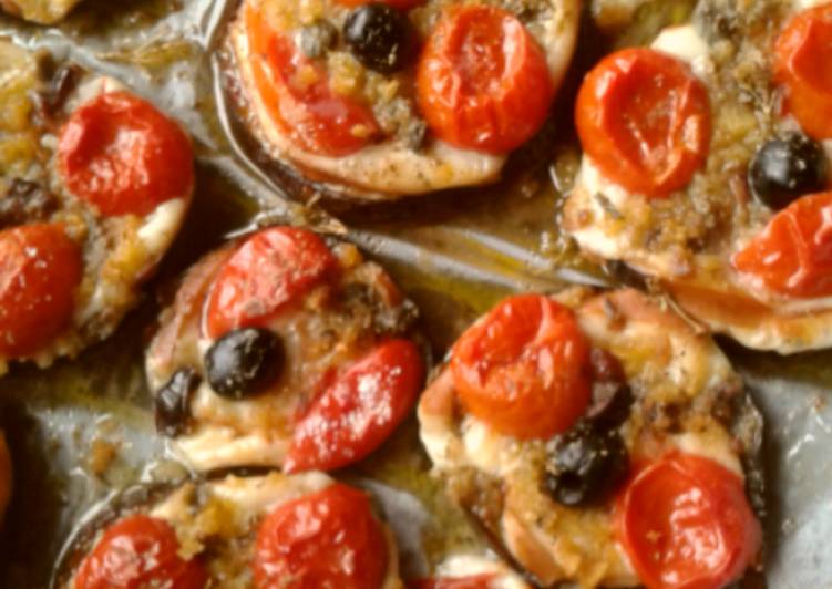 Antipasto di Melanzane alla mediterranea (ricetta light)