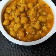 Pakode curry A picture of Pakode curry.