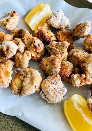 Une photo de Tori Karaage à l’air fryer
