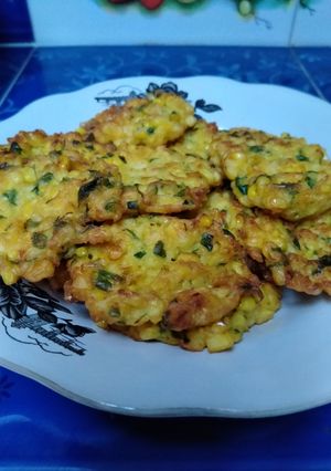 Foto resep Bakwan jagung daun kelor