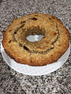 Una foto de Budín de banana y avena