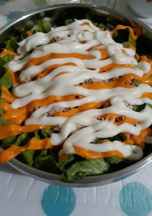 Foto resep Salad Sayur with Tuna Mayo