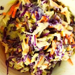 A picture of Easiest coleslaw.