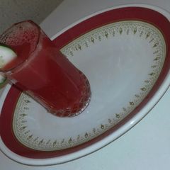 A picture of Watermelon drink.