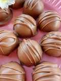 Palline al cocco e cioccolato