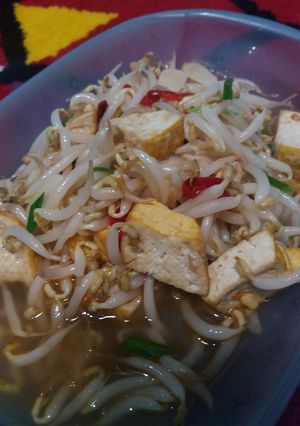 Foto resep Tumis tauge tahu #BikinRamadanBerkesan