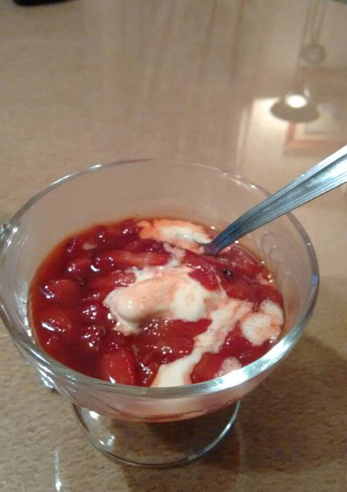 Una foto de Fresas a la pimienta