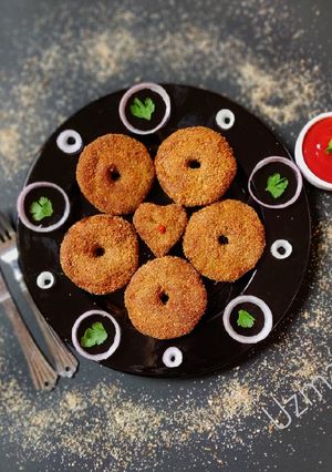 A picture of Chicken Donuts.