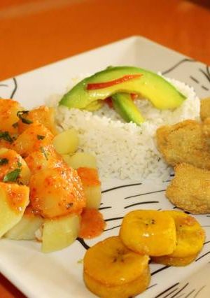 Una foto de Papas Bravas